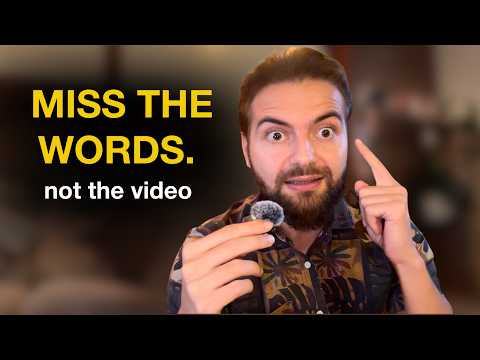 The Only Rule for Watching Comprehensible Input.